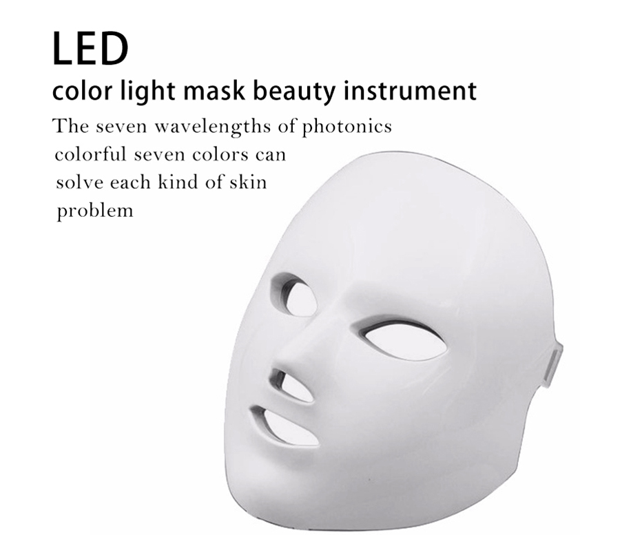 LED-Gesichtsmaske (7-farbig)